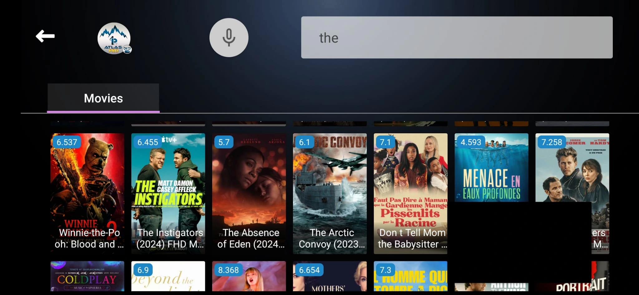 streaming ATLAS PRO